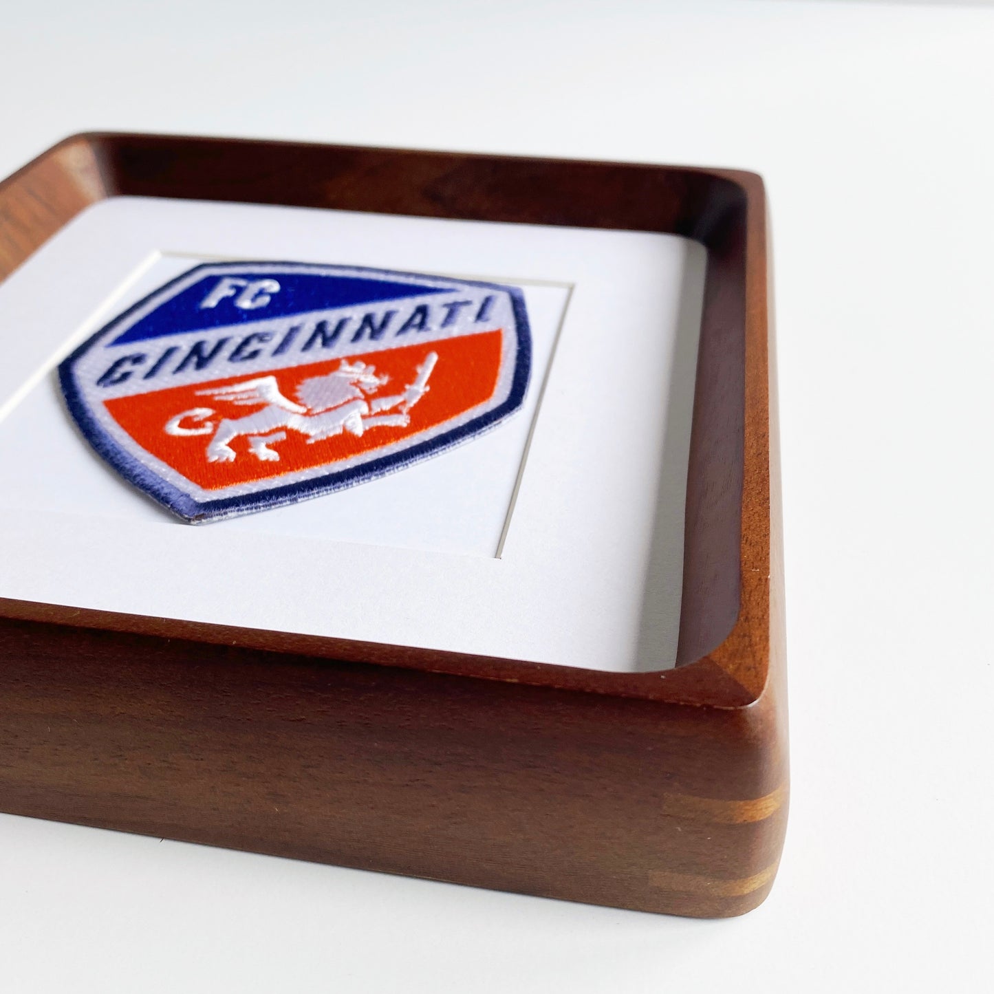 framed cincinnati fc vintage patch