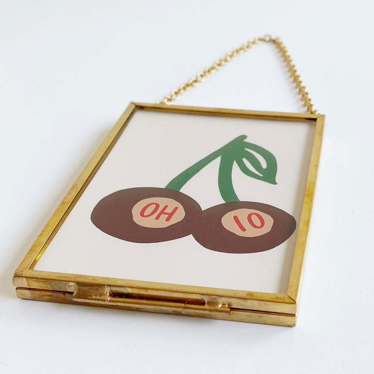 oh-io buckeyes framed mini print