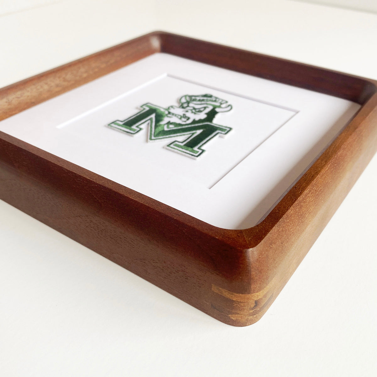 framed marshall university thundering herd