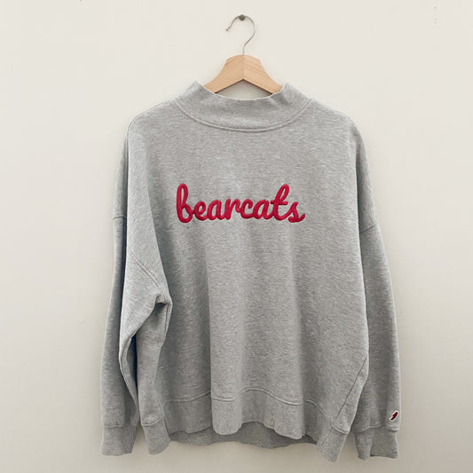 cincinnati bearcarts stitched mock neck