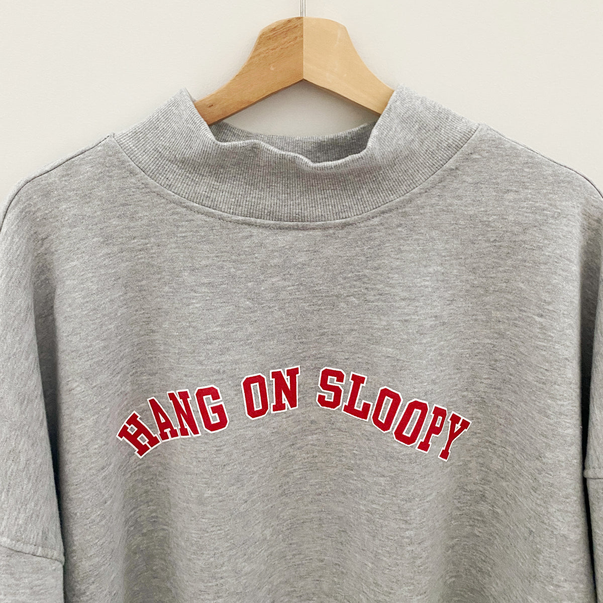hang on sloopy mock neck