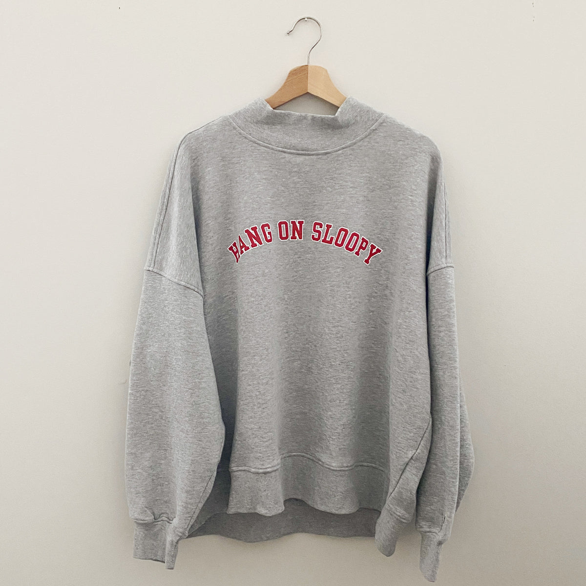 hang on sloopy mock neck