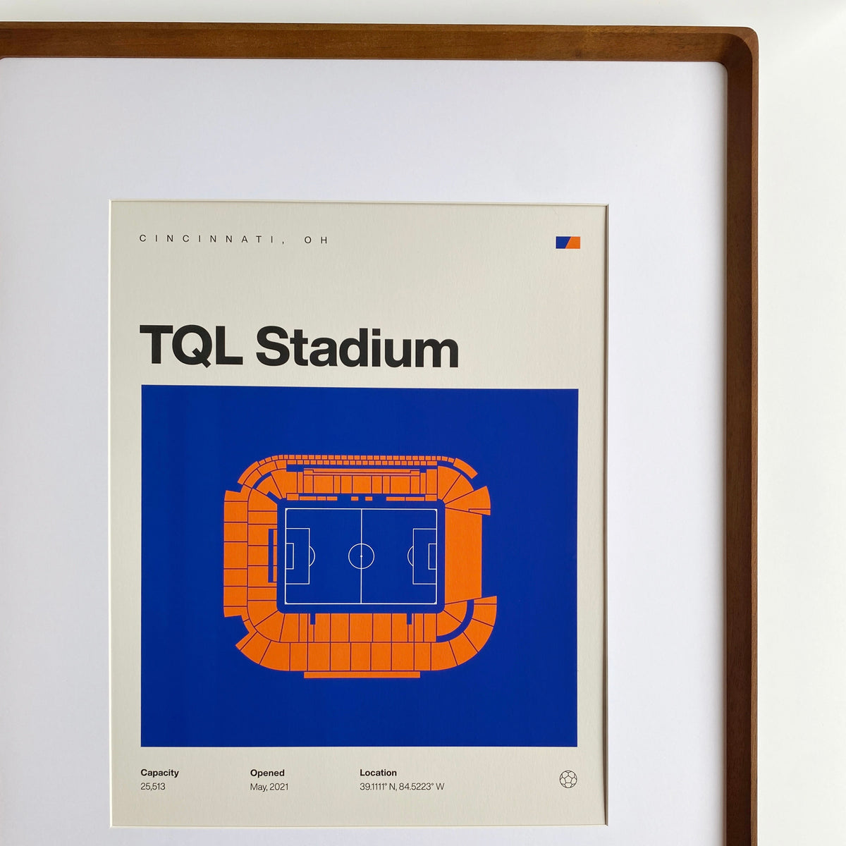 FC cincinnati TQL stadium print