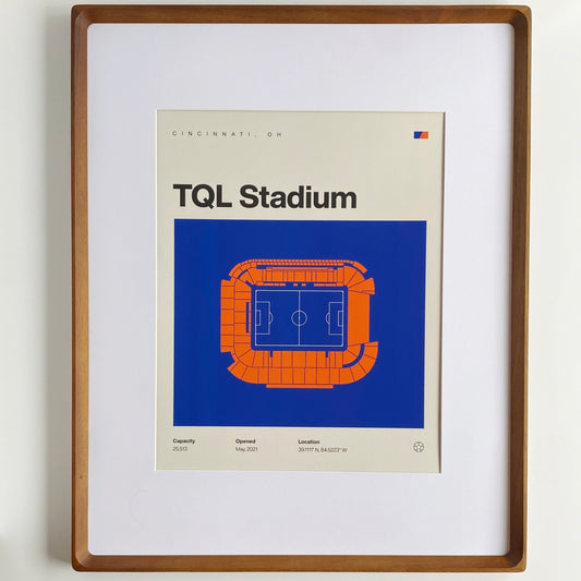 FC cincinnati TQL stadium print