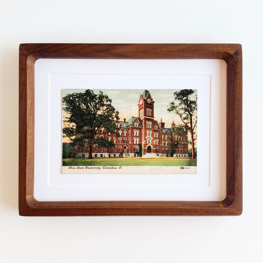 framed ohio state university 1911 vintage patch