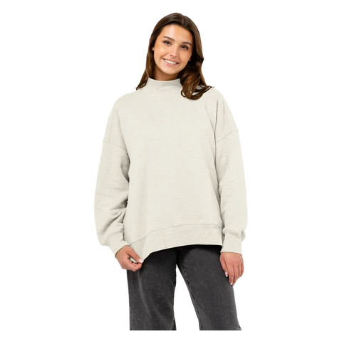 hang on sloopy stitched mock neck